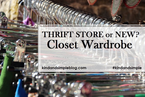thrift store or new - closet
